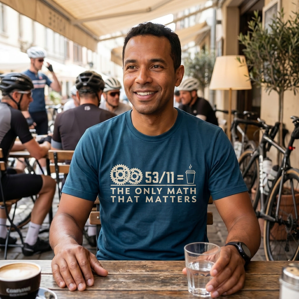 53/11 Matters T‑Shirt — Navy lifestyle