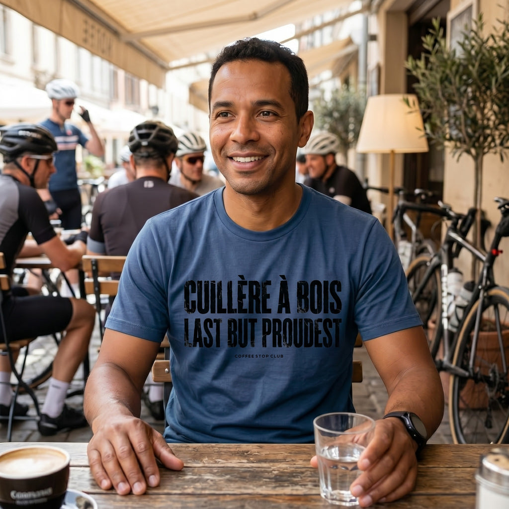 Cuillère a Bois Rub Tour T‑Shirt — Navy lifestyle