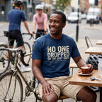 No-one Dropped T‑Shirt — Navy lifestyle