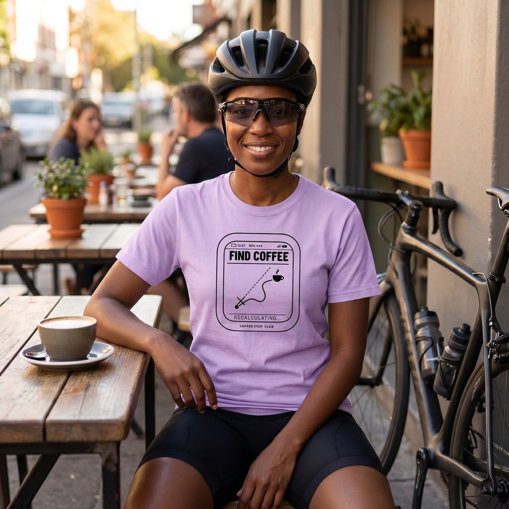 Recalculating For Coffee T-Shirt — Orchid lifestyle