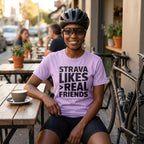 Strava Likes Friends T-Shirt — Orchid lifestyle