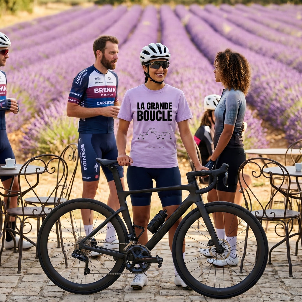 Grande Boucle TdF Cycling T-Shirt — Orchid lifestyle