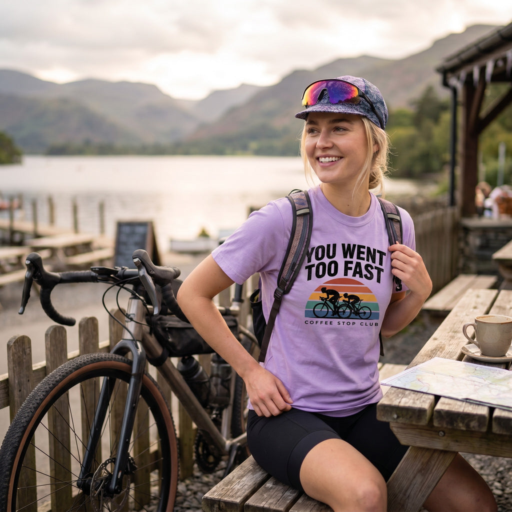 You Went Too Fast Cycling T-Shirt — Orchid lifestyle