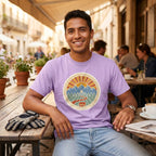 Wheel Base Cycling T-Shirt — Orchid lifestyle
