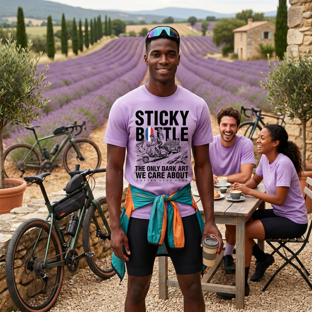 Sticky Bottle TdF Cycling T-Shirt — Orchid lifestyle