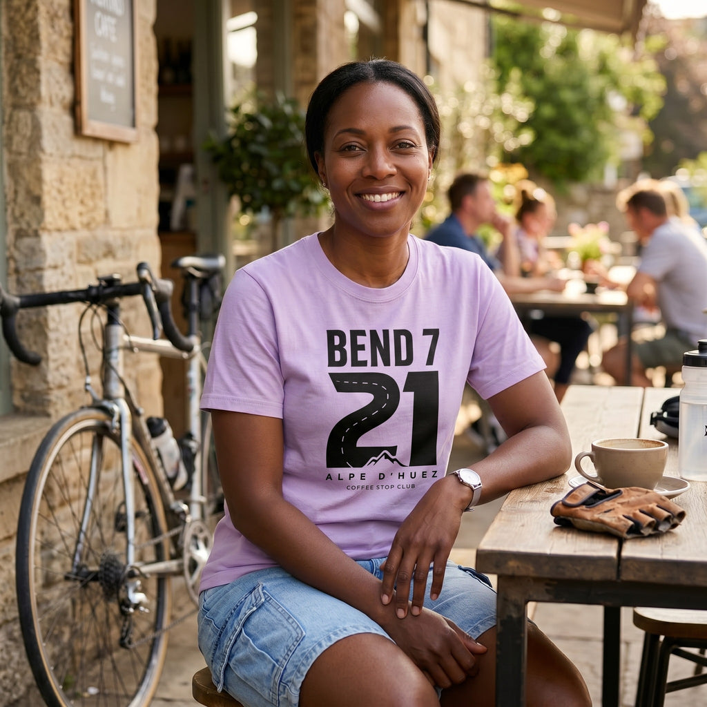Bend 7 L'Alpe T-Shirt — Orchid lifestyle