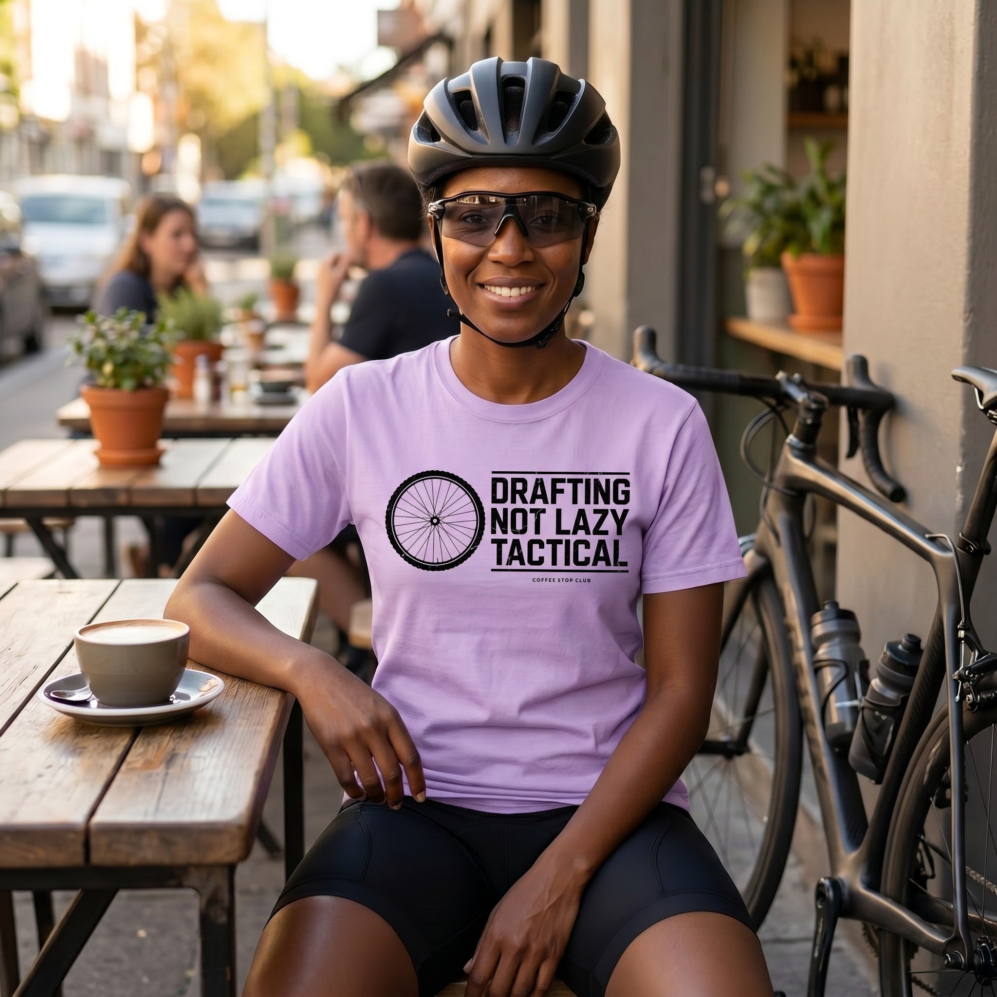 Drafting Not Lazy T-Shirt — Orchid lifestyle