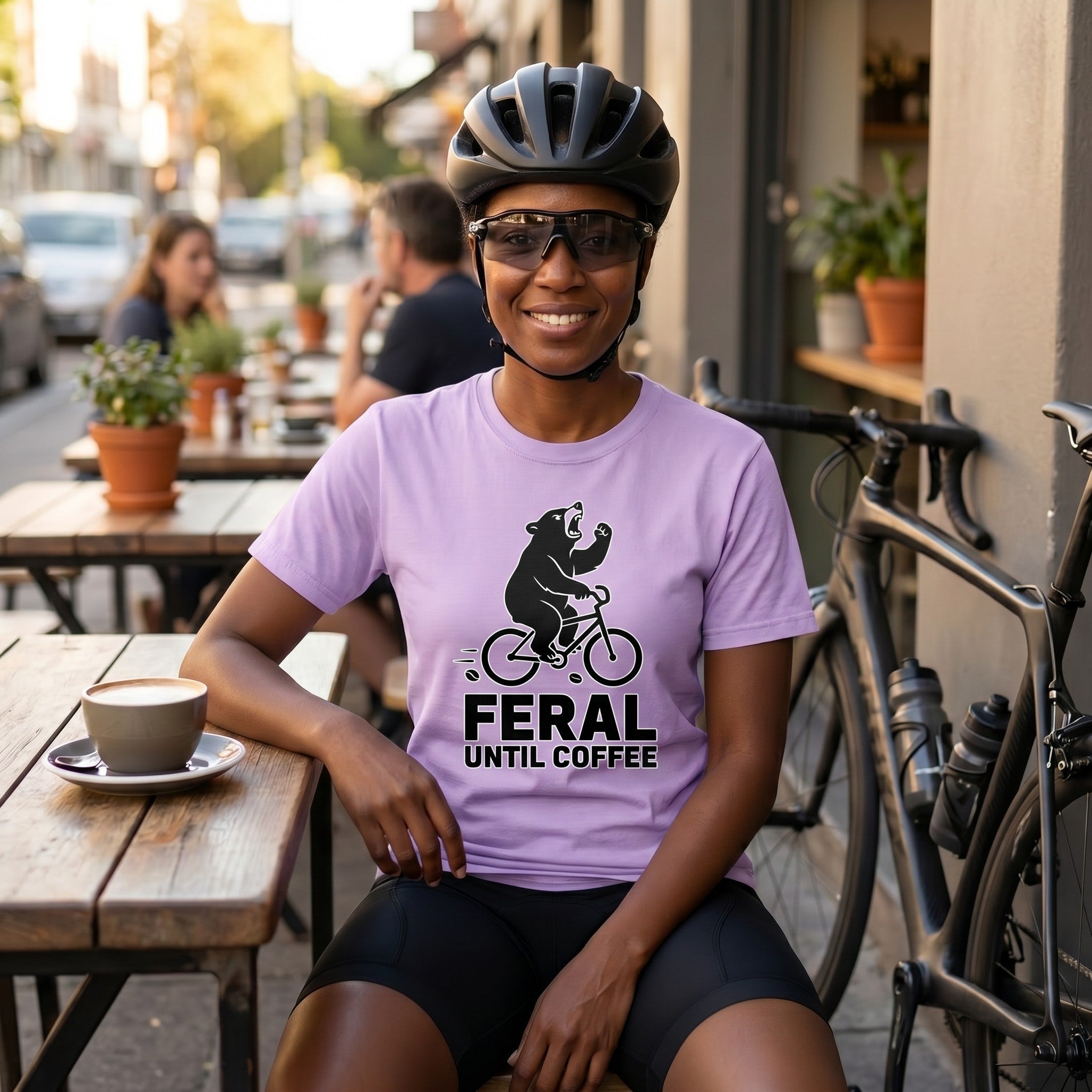 Feral Until Coffee T-Shirt — Orchid lifestyle