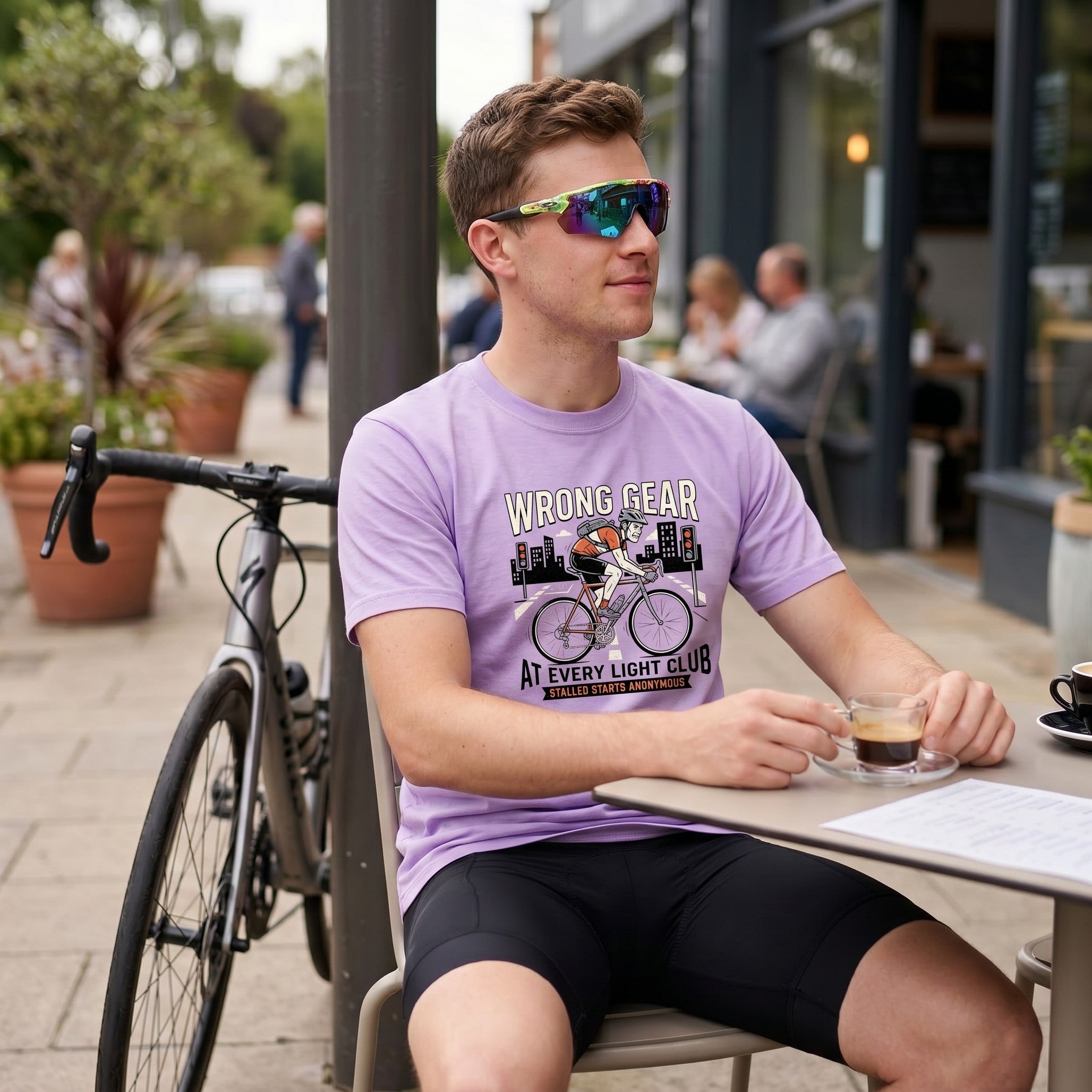 Wrong Gear at Light T-Shirt — Orchid lifestyle