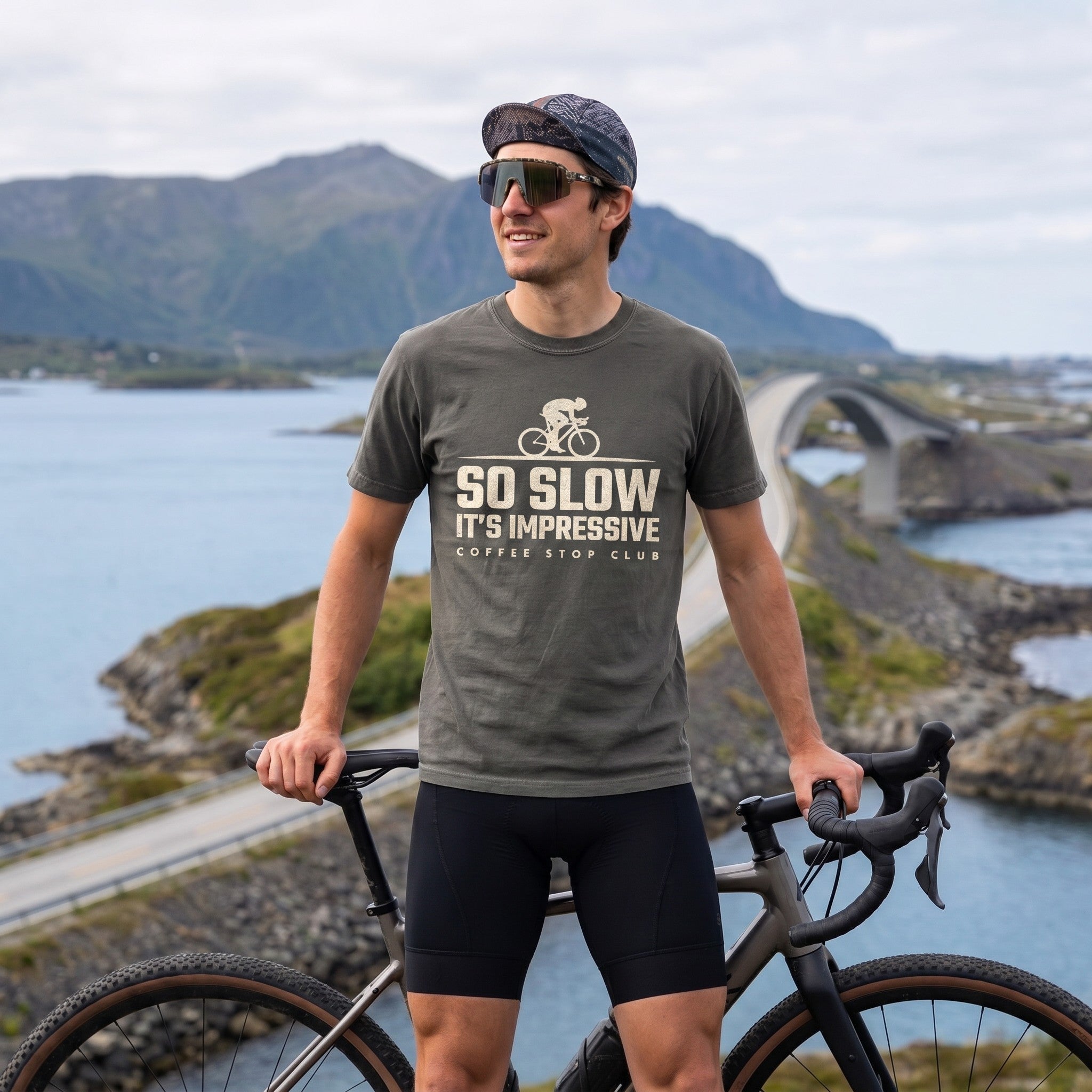 So Slow It's Impressive Cycling T-Shirt — Pepper lifestyle