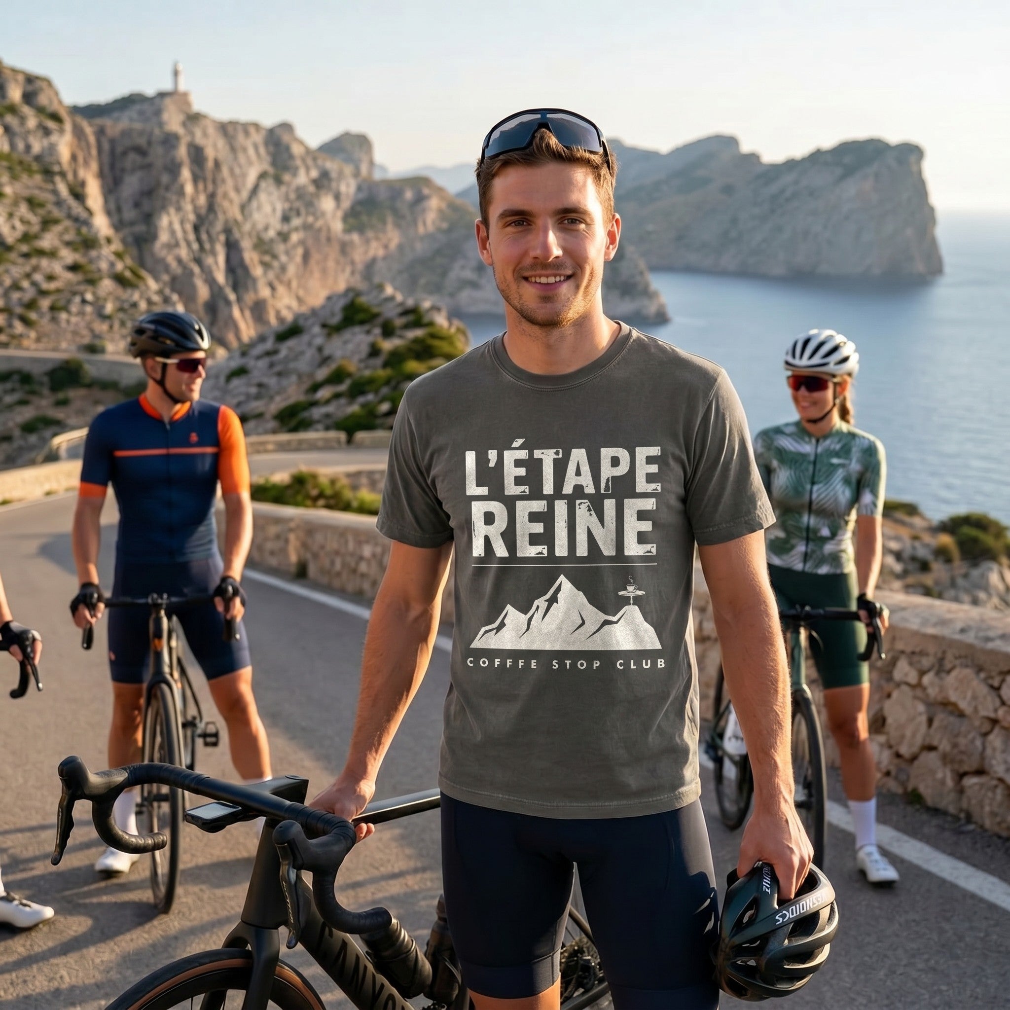 Etape Reine TdF Cyclist T-Shirt — Pepper lifestyle