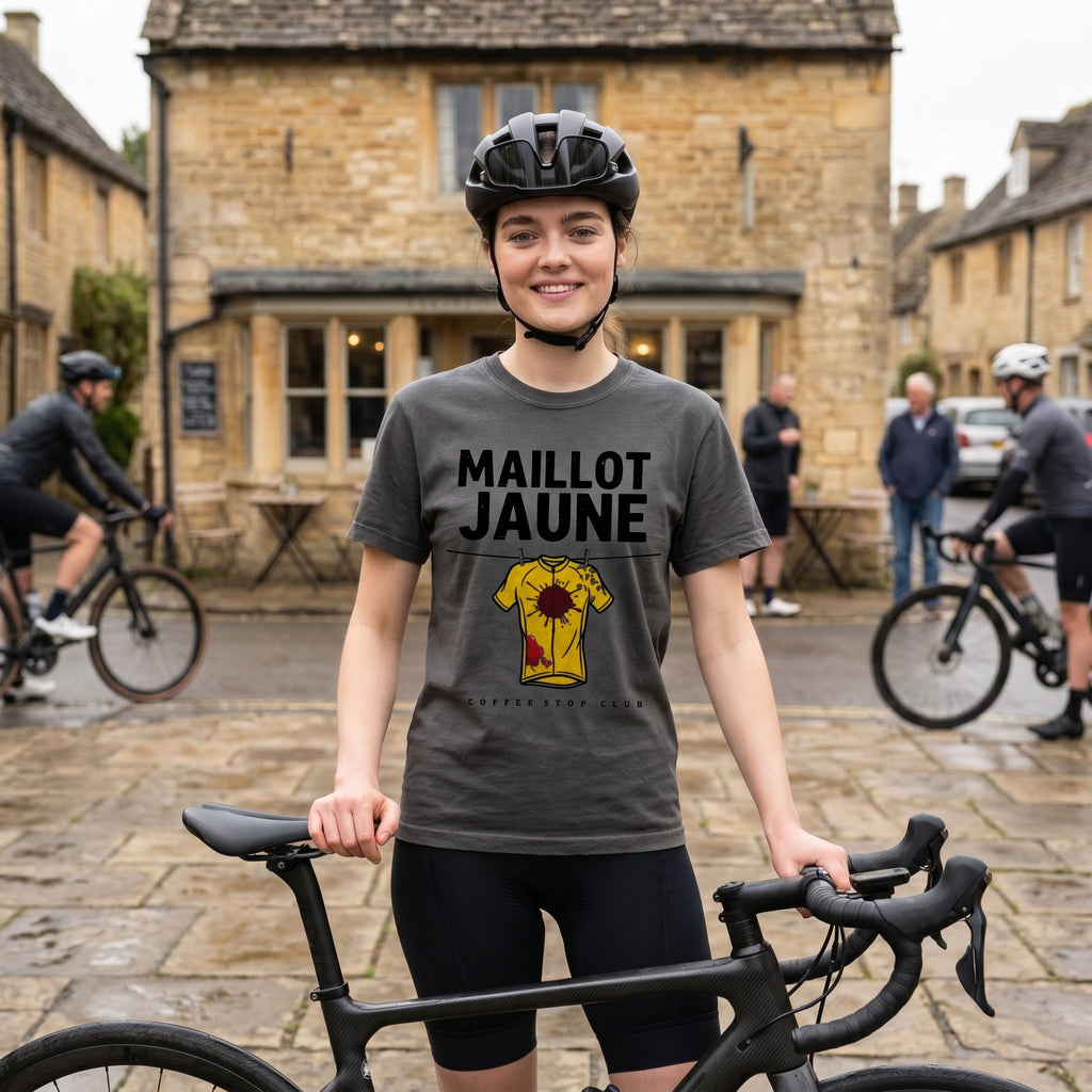 Yellow Jersey TdF Cyclist T-Shirt — Pepper lifestyle