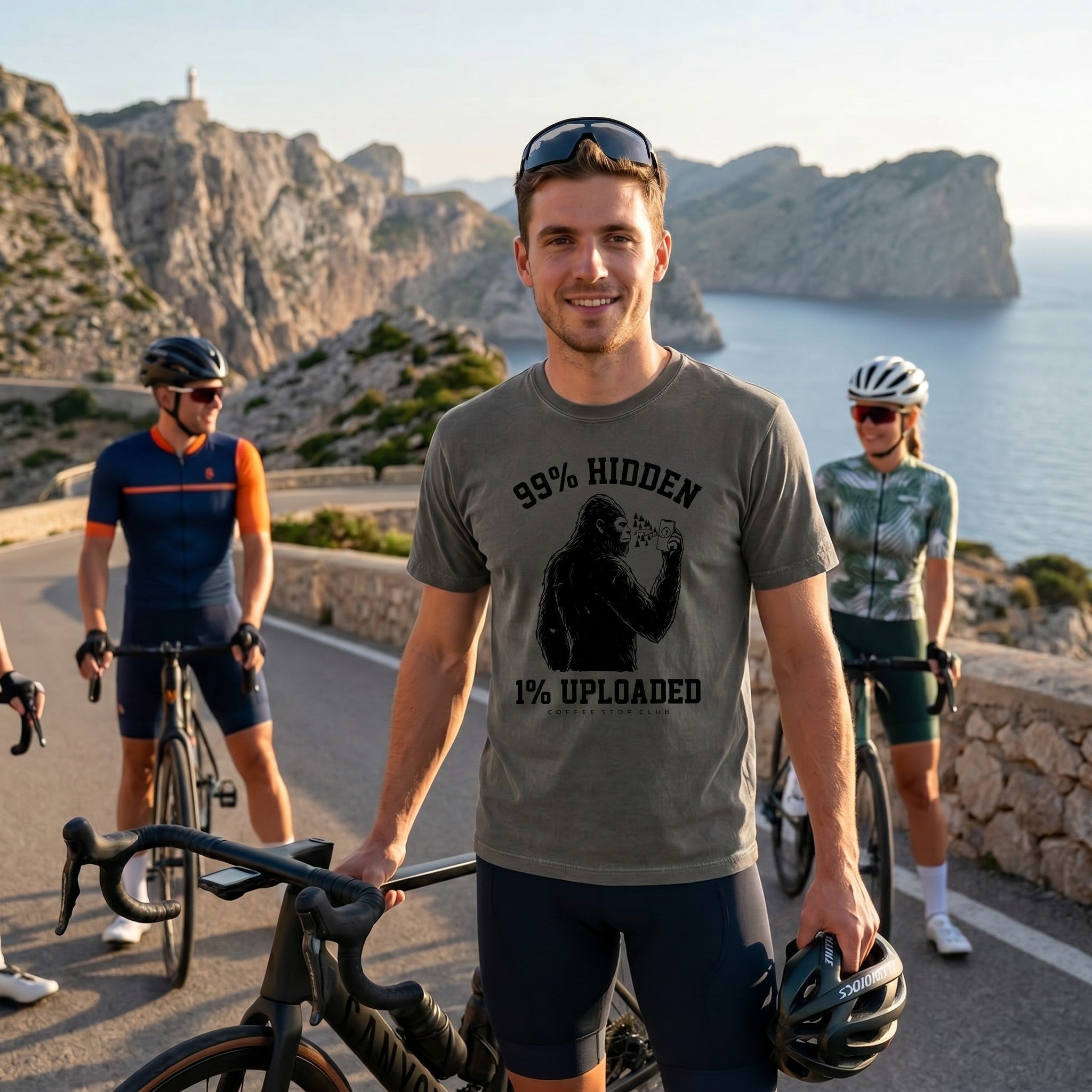 Sasquatch Hidden Cycling T-Shirt — Pepper lifestyle
