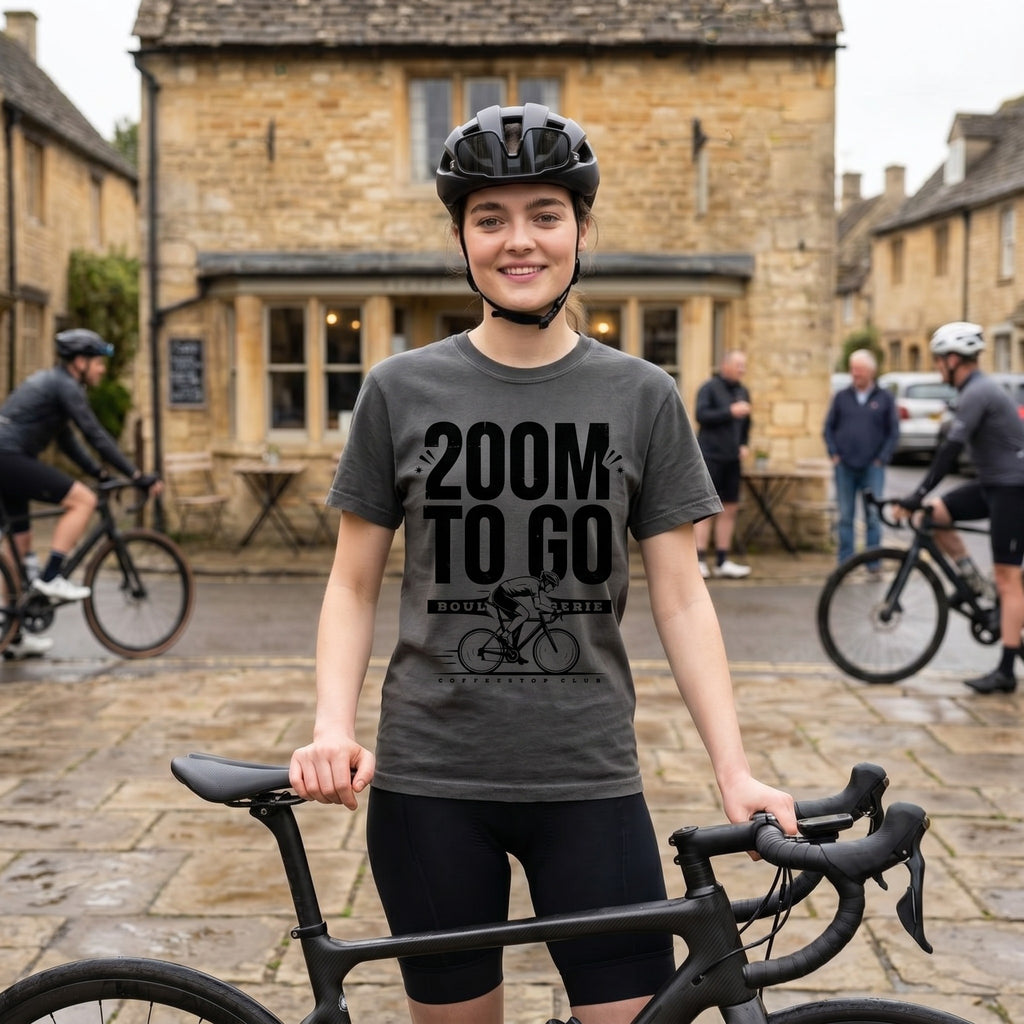 200M To Go Cycling T-Shirt — Pepper lifestyle