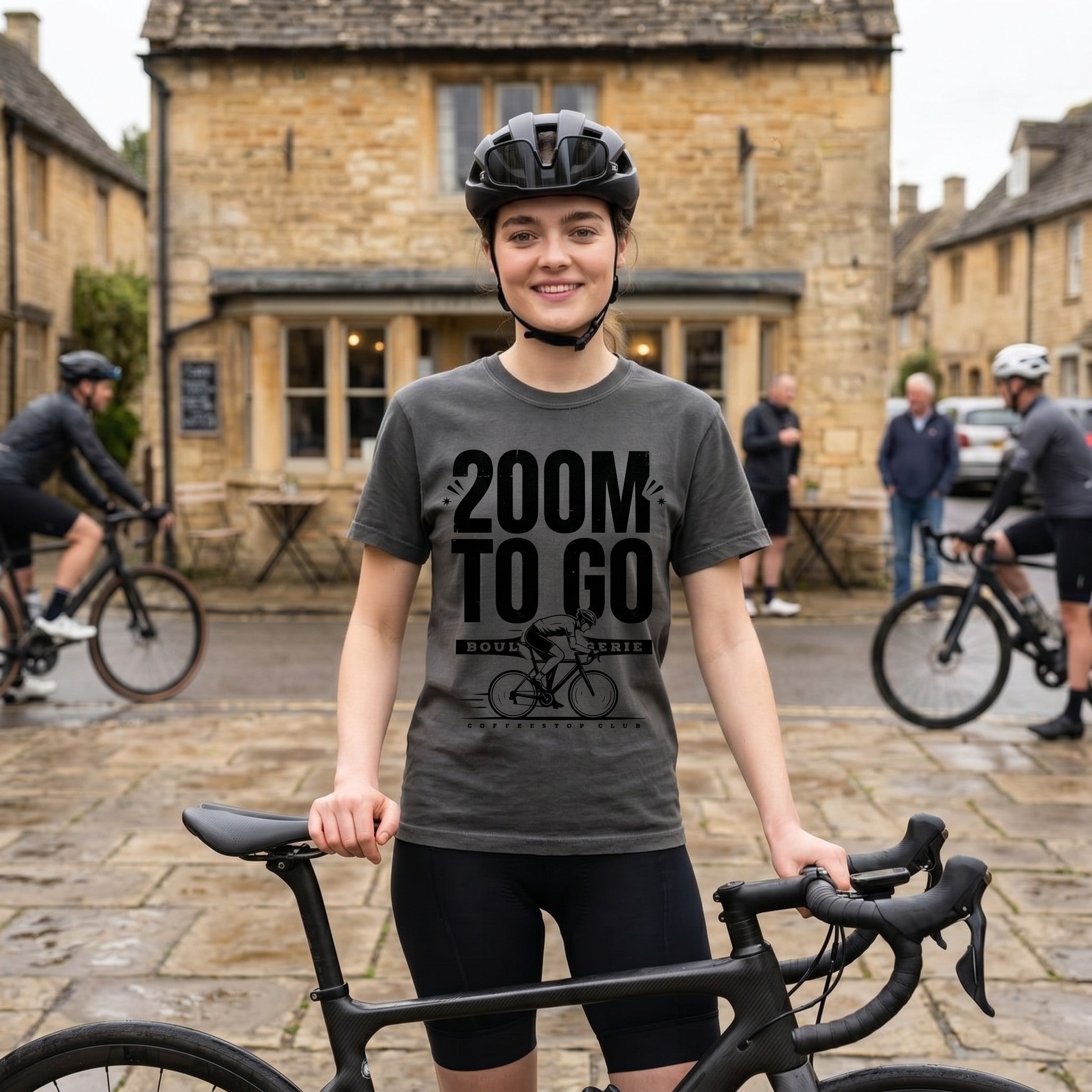 200M To Go Cycling T-Shirt — Pepper lifestyle