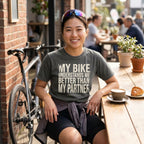 My Bike - My Partner - Just Sayin' T‑Shirt — Pepper lifestyle