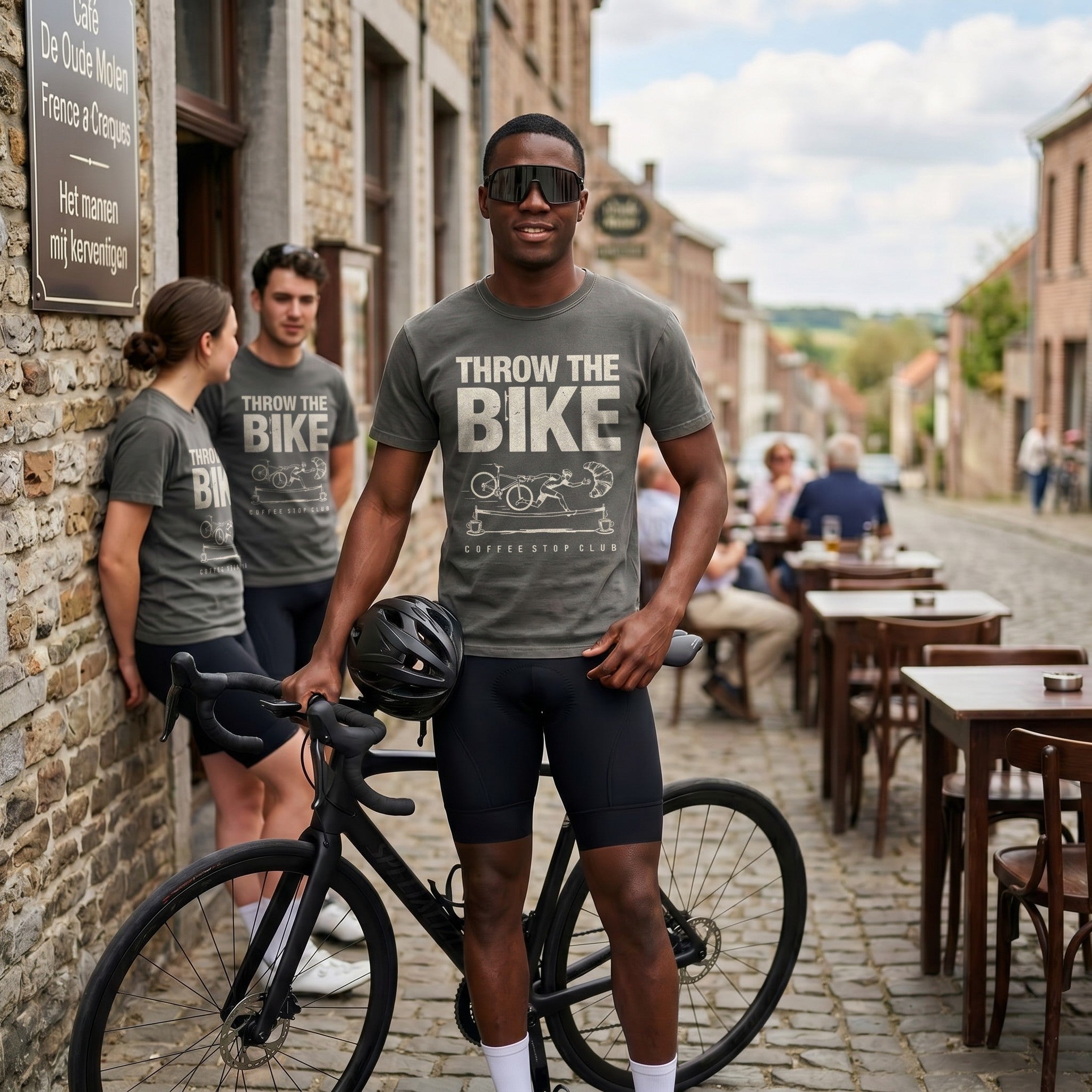 Throw The Bike Cycling T-Shirt — Pepper lifestyle
