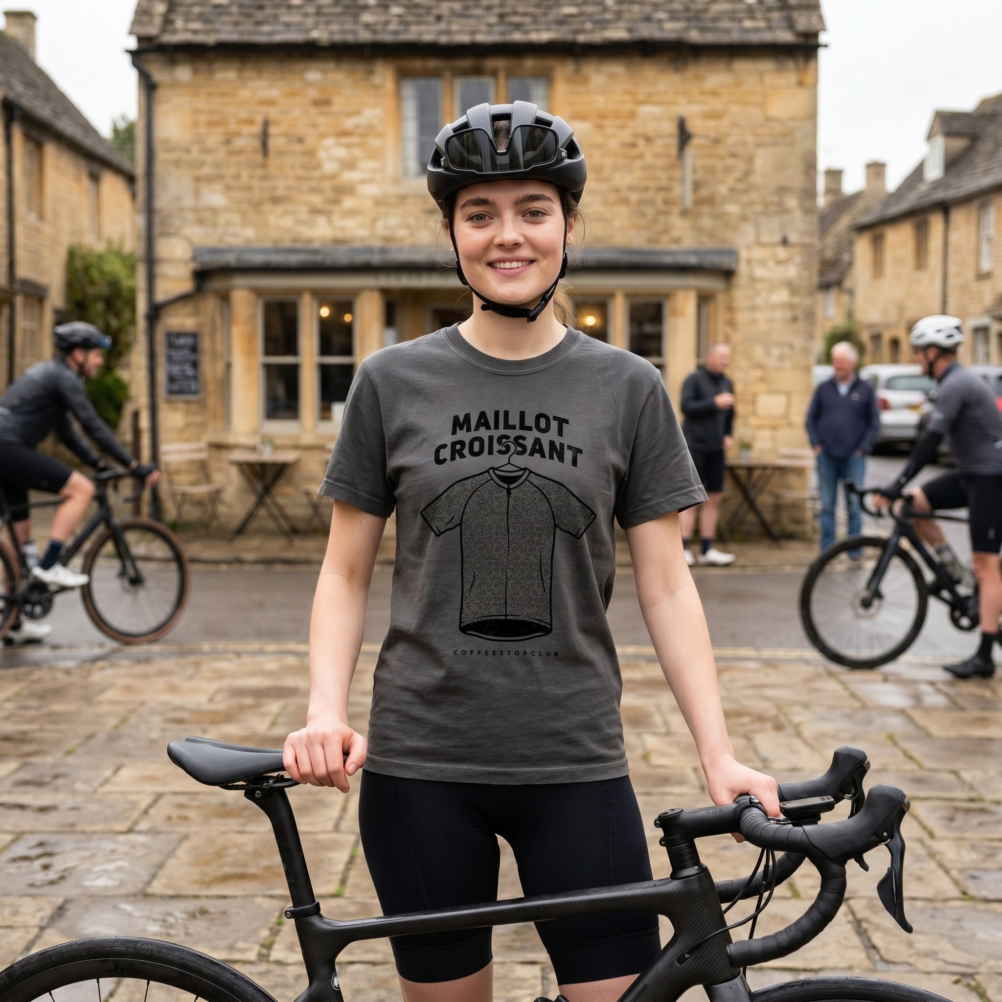 Maillot Croissant Cyclist T-Shirt — Pepper lifestyle