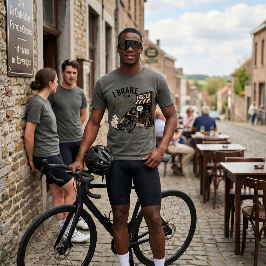 Big Brake For Coffee T-Shirt — Pepper lifestyle
