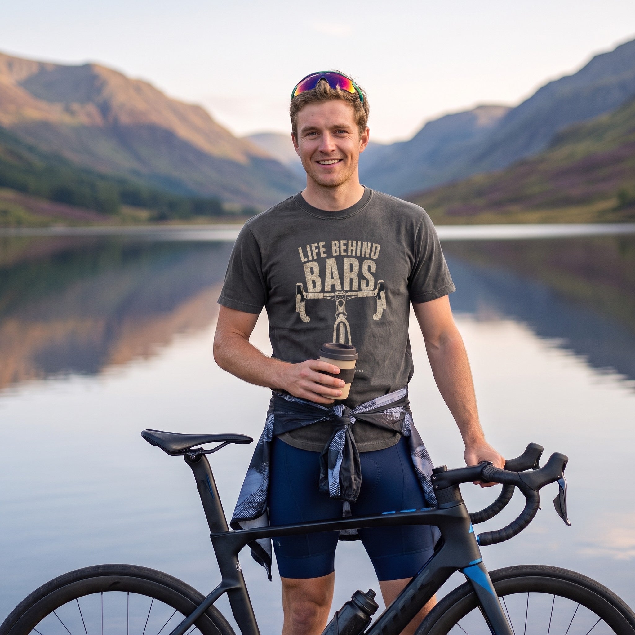 "Life Behind Bars" Cycling T-Shirt — Pepper lifestyle