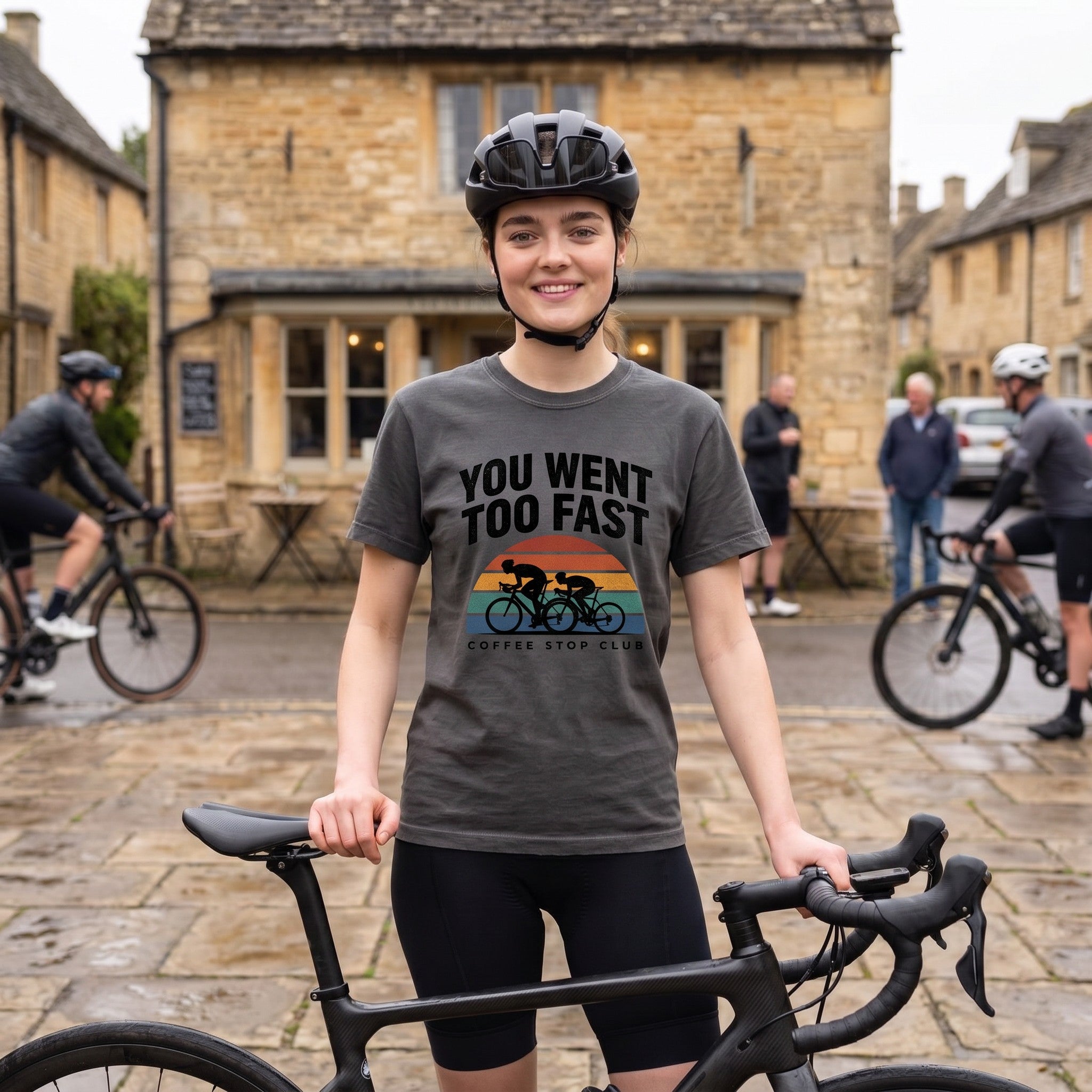 You Went Too Fast Cycling T-Shirt — Pepper lifestyle