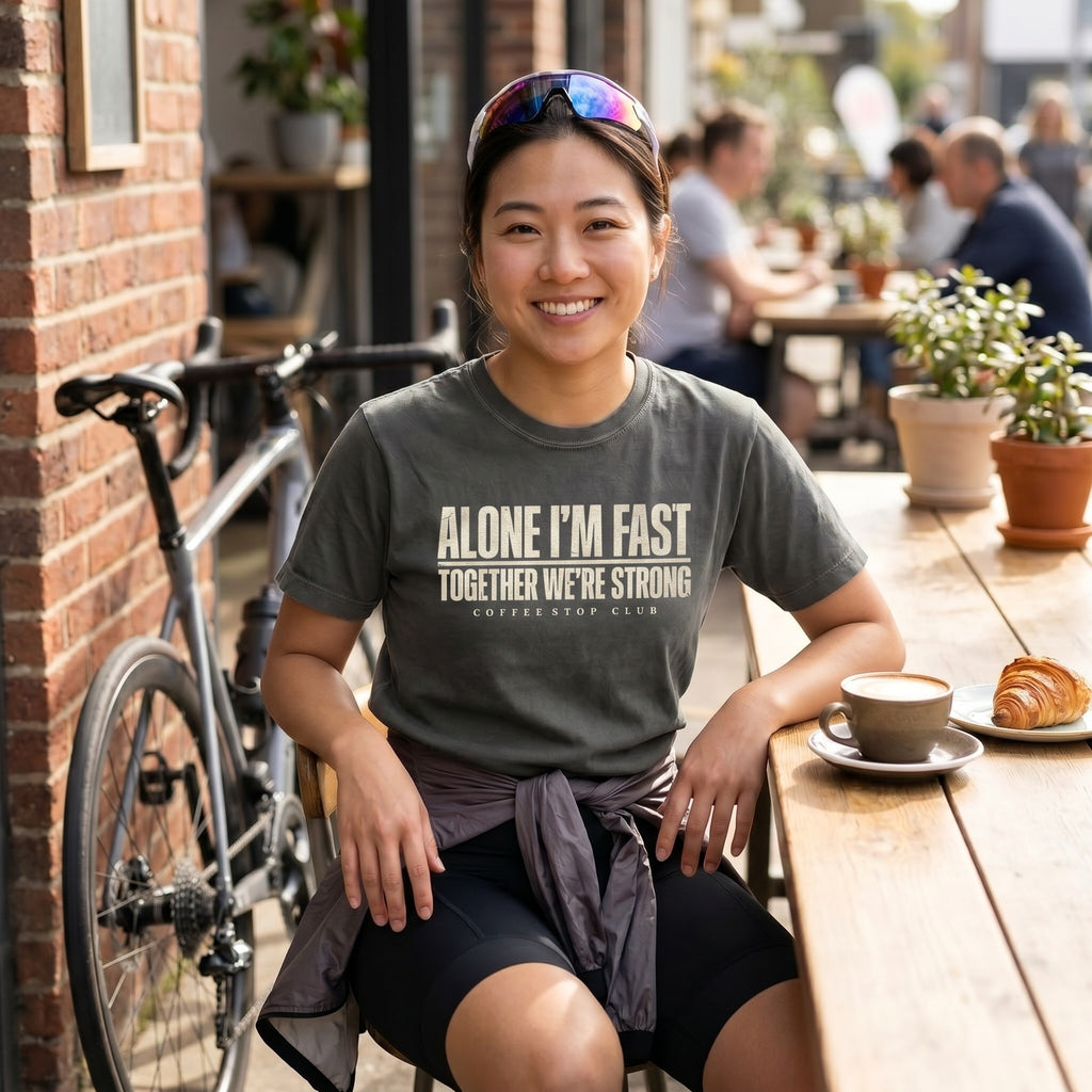 Alone I'm Fast T‑Shirt — Pepper lifestyle