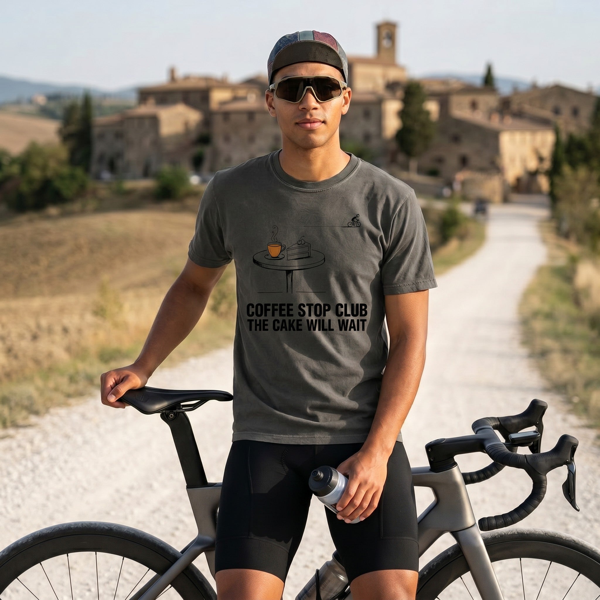 Cake Will Wait Cycling T-Shirt — Pepper lifestyle