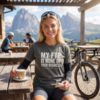 My FTP Is None Of Your Business Cycling T-Shirt — Pepper lifestyle