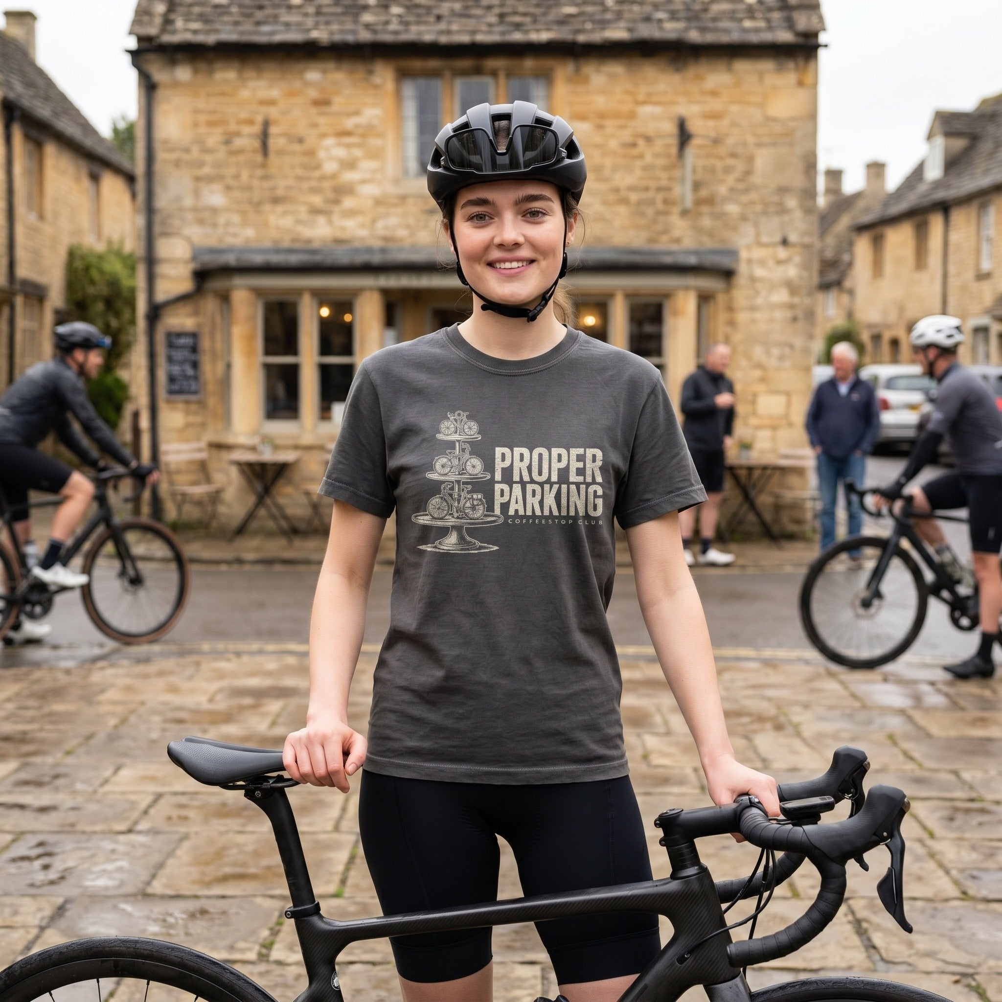 Proper Parking Cycling T-Shirt — Pepper lifestyle