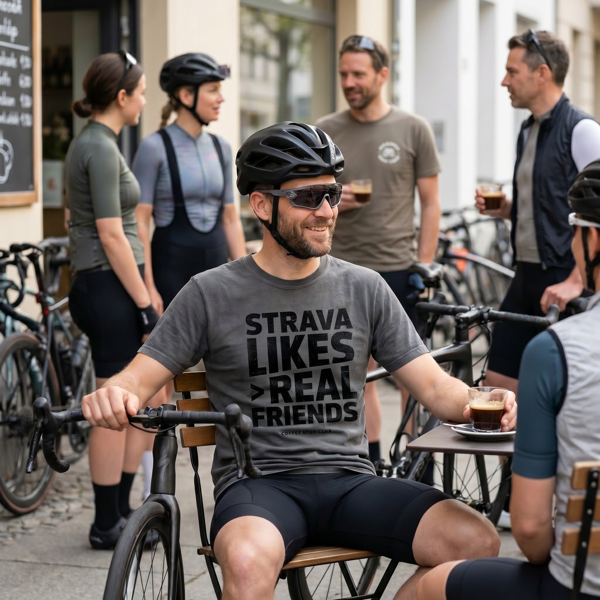 Strava Likes Friends T-Shirt — Pepper lifestyle