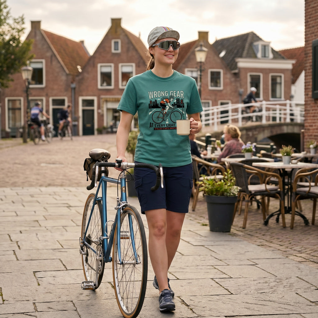 Wrong Gear at Light T-Shirt — Seafoam lifestyle