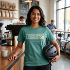 250 Watts T‑Shirt — Seafoam lifestyle