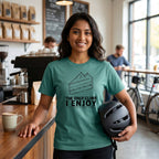 Only Climb Cycling T-Shirt — Seafoam lifestyle