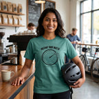 Instant 1,000 Watts Cycling T-Shirt — Seafoam lifestyle
