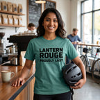 Lanterne Rouge Cycling T‑Shirt — Seafoam lifestyle