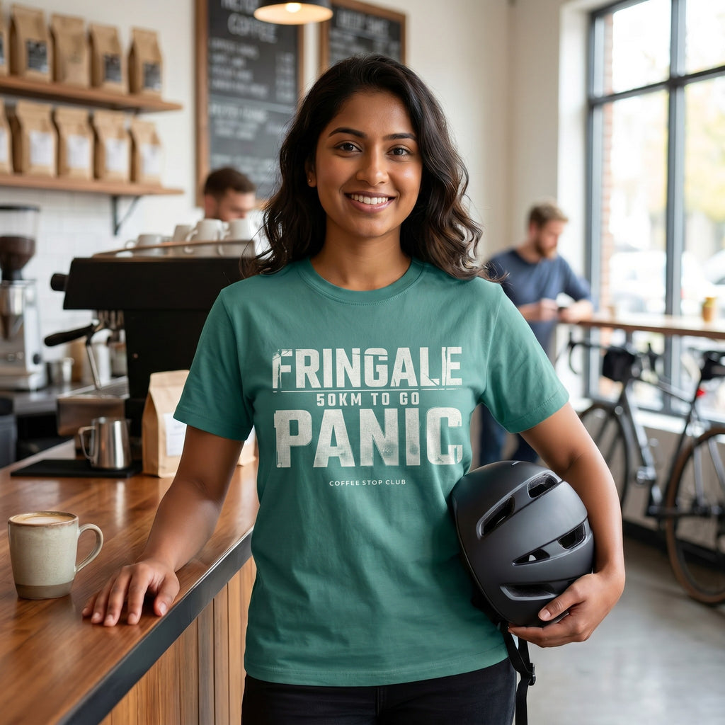 Fringale Bonk Tour T‑Shirt — Seafoam lifestyle