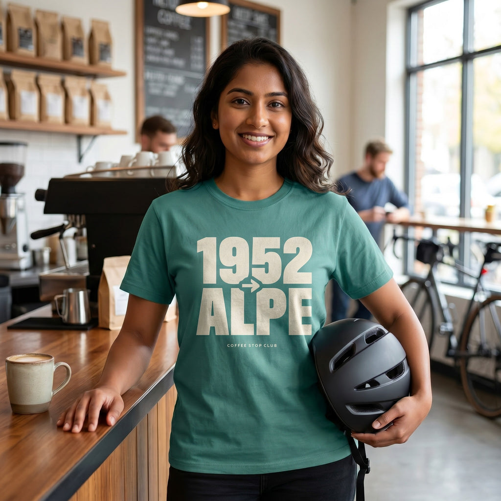 1952 --> l'Alpe Tour T‑Shirt — Seafoam lifestyle