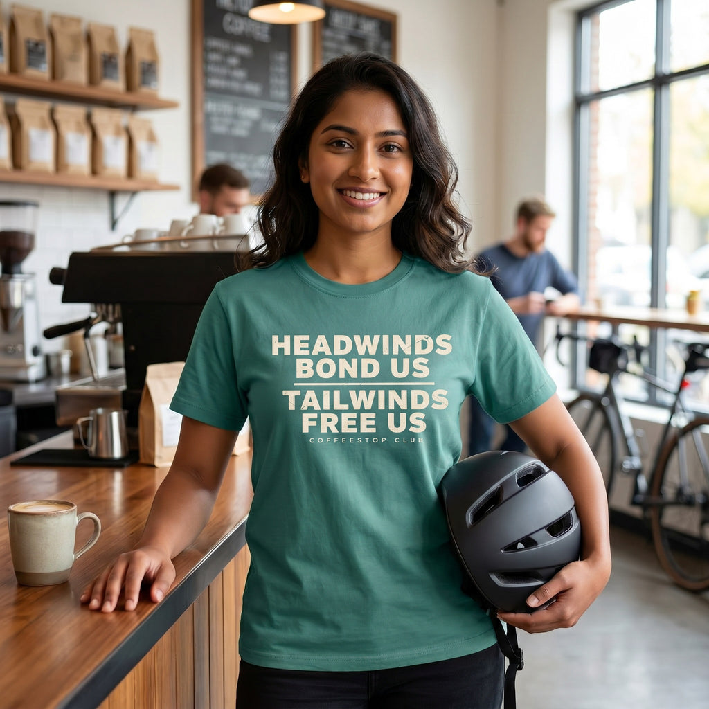 Headwinds Bond Us T‑Shirt — Seafoam lifestyle