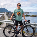 Cyclist Get Dropped T‑Shirt — Seafoam lifestyle