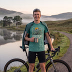 It Flattens Out Cycling T-Shirt — Seafoam lifestyle