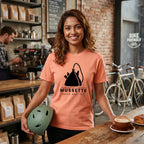 Mussette Grab & Go T‑Shirt — Terracotta lifestyle