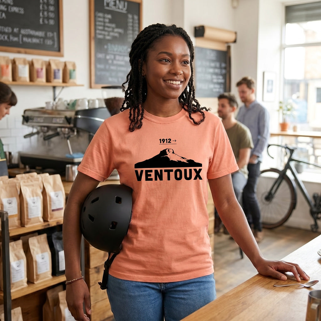Ventoux 1912 Tour T‑Shirt — Terracotta lifestyle
