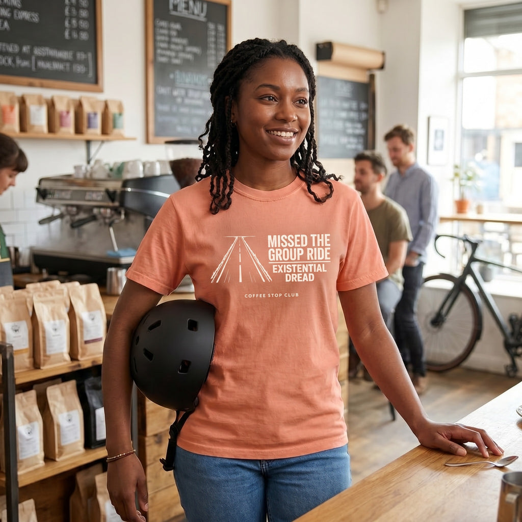 Missed the Group T‑Shirt — Terracotta lifestyle