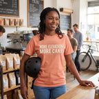 More Elevation More Cake T‑Shirt — Terracotta lifestyle