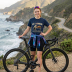 Soigneur Recovery TdF Cycling T-Shirt — True Navy lifestyle