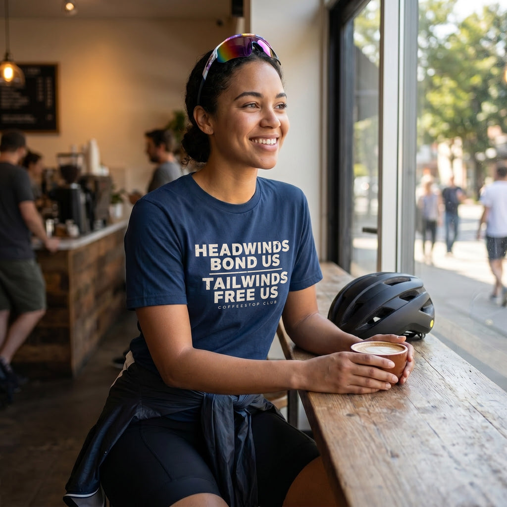 Headwinds Bond Us T‑Shirt — True Navy lifestyle