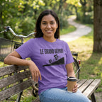 Le Grand Depart T-Shirt — Violet lifestyle