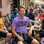 Echelon Hold the Wheel Tour T-Shirt — Violet lifestyle