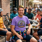 Never Gets Easier T-Shirt — Violet lifestyle
