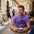 Descending Skills T-Shirt — Violet lifestyle